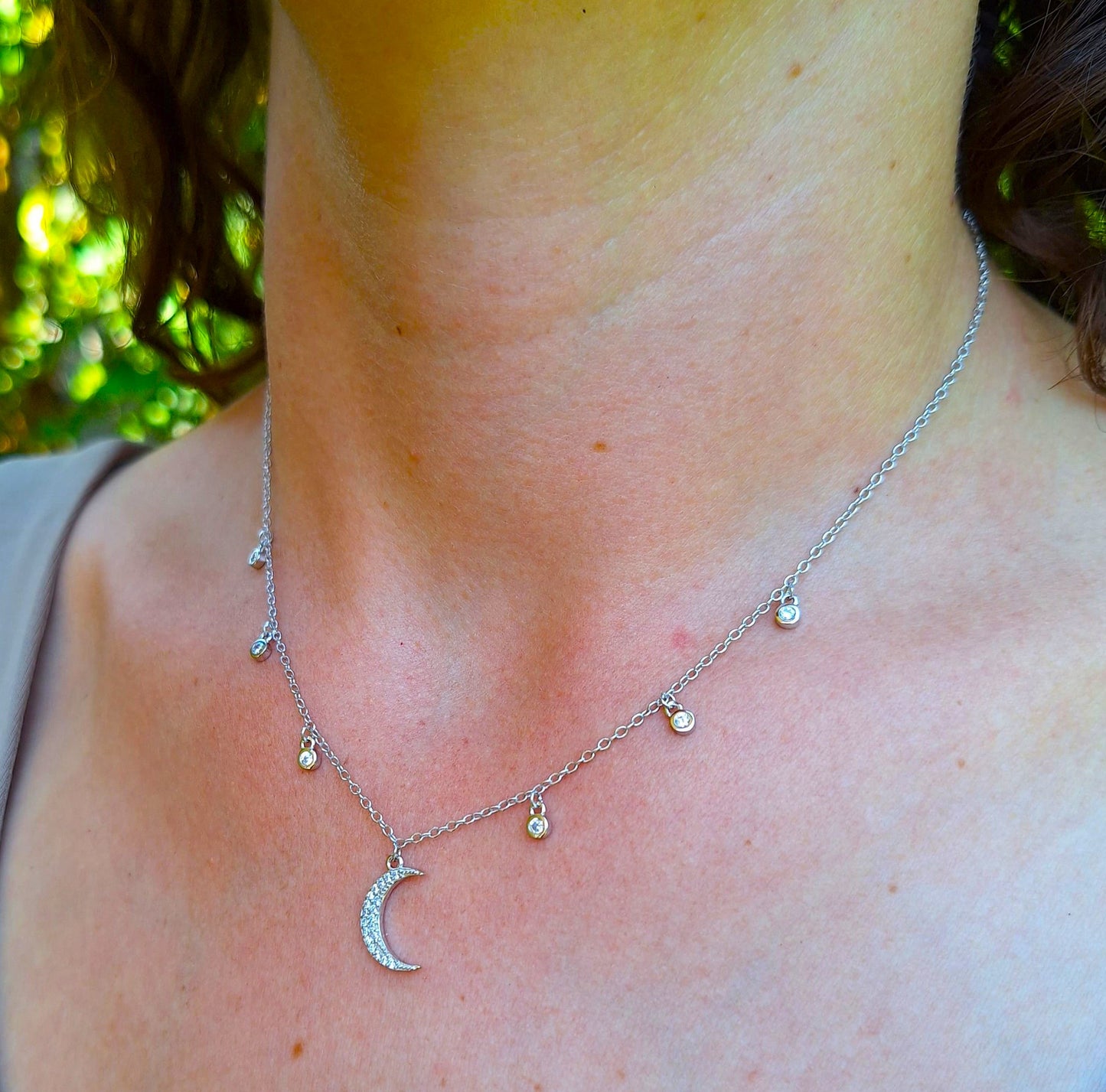 Collar Magia de Luna, plata 925