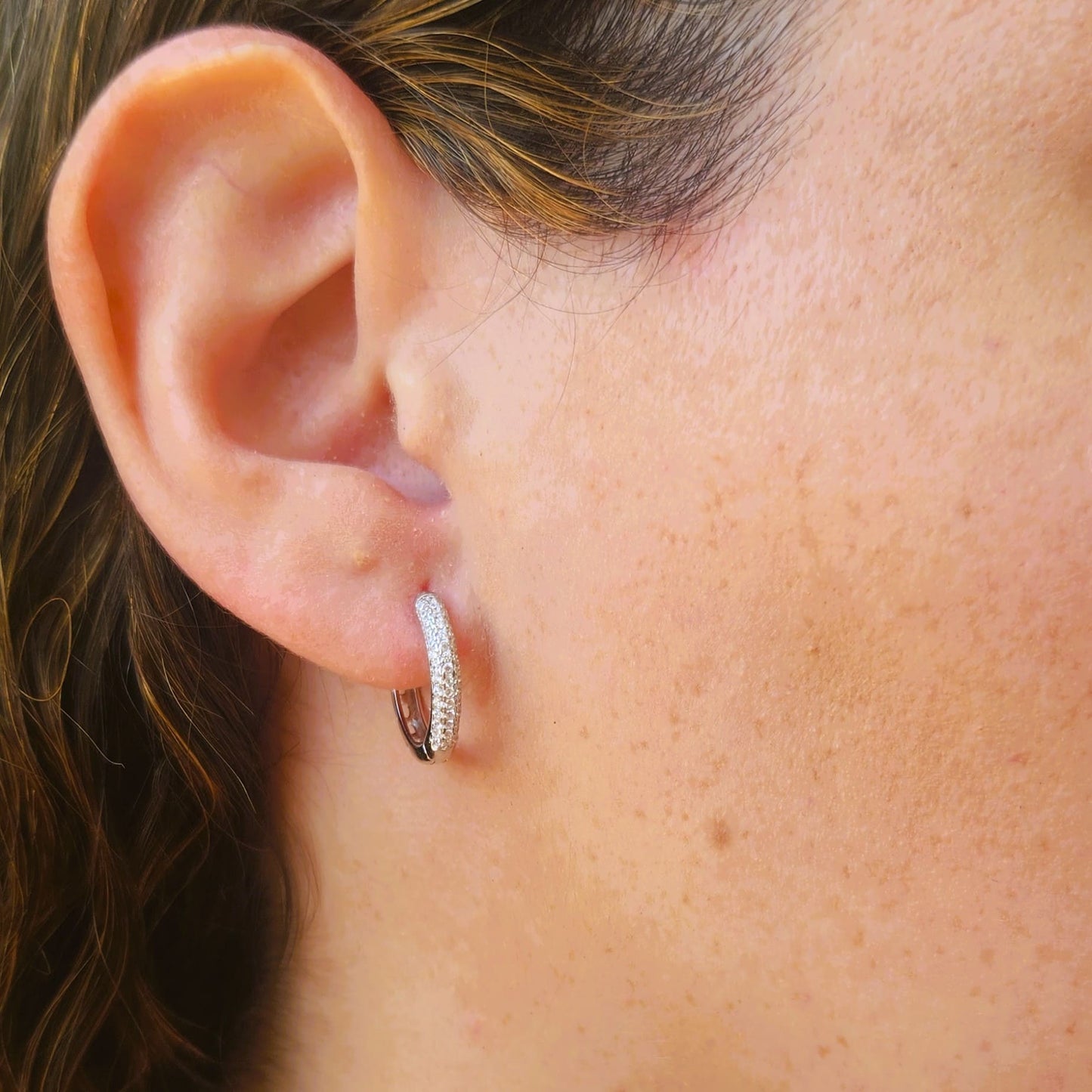 Argolla Brillo Infinito 18mm, plata 925