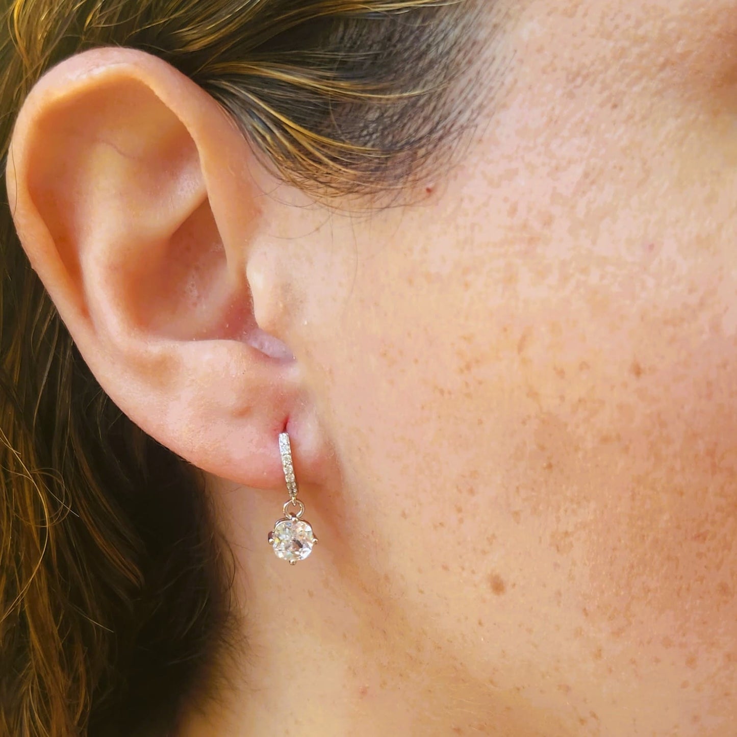 Argolla Brillo de Cristal, plata 925