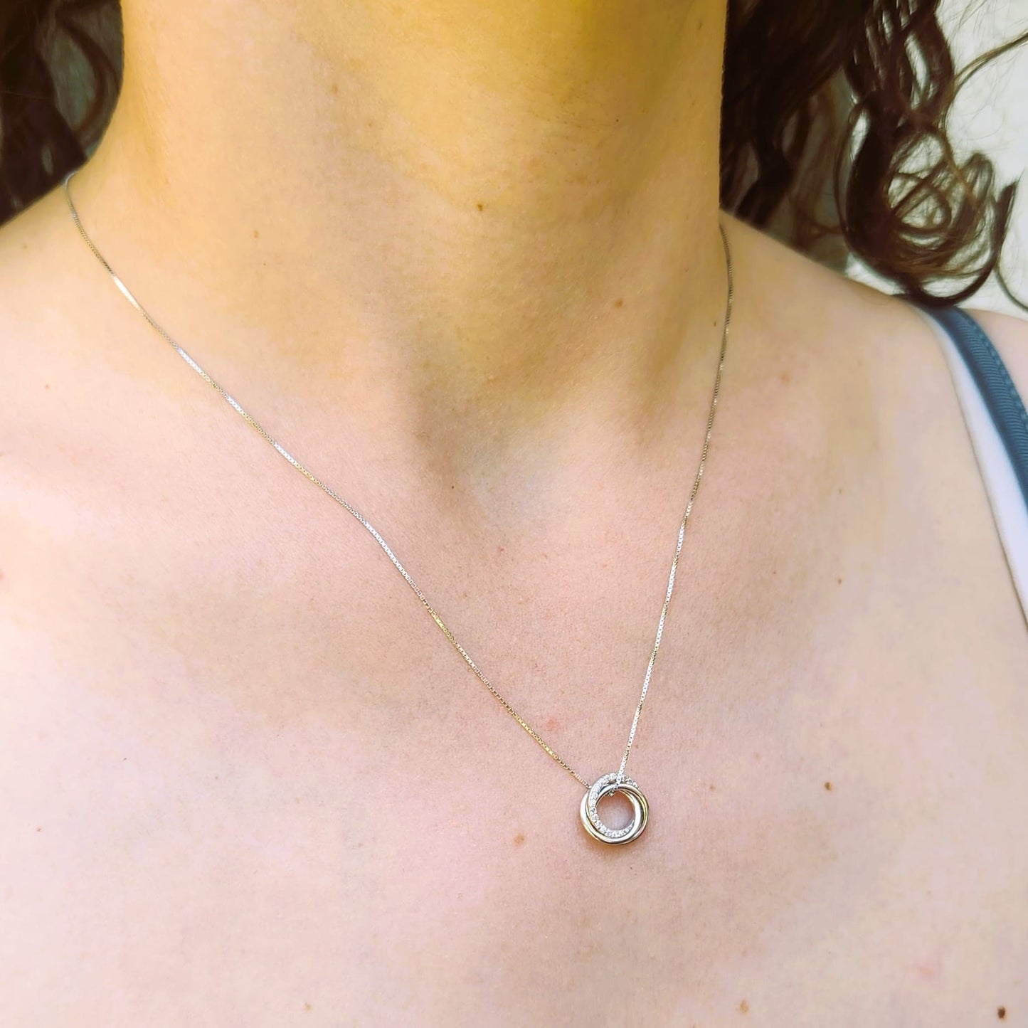 Collar Elegancia de lo Infinito, Plata 925