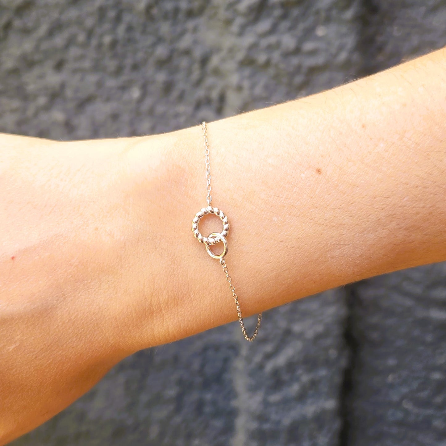 Pulsera Lazo Eterno, plata 925