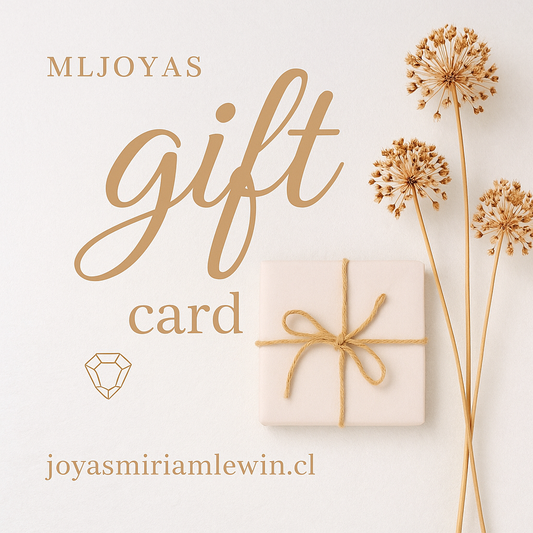 Tarjeta de regalo Mljoyas $30.000