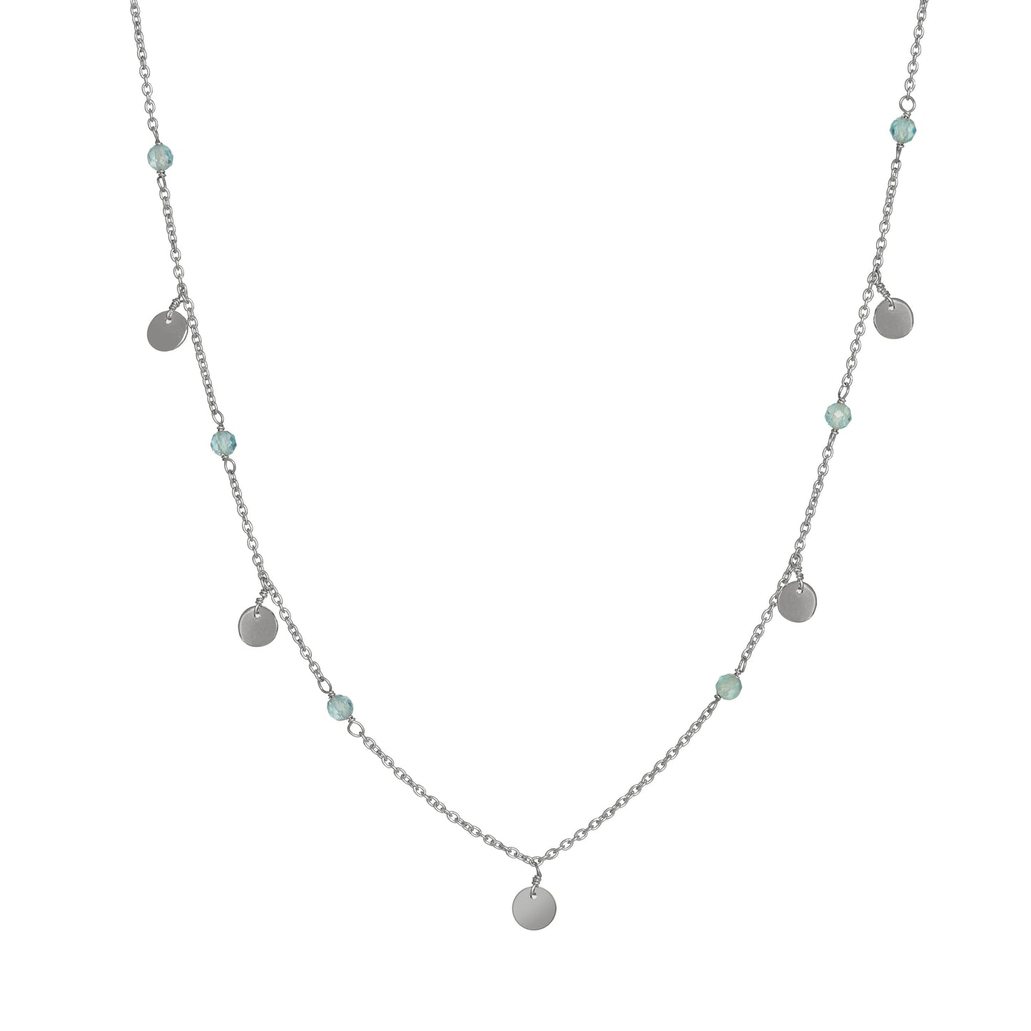 Collar Esencia Celeste, Plata 925