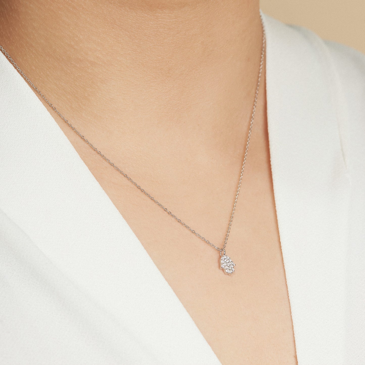 Collar Encanto Estelar de Fátima, Plata 925