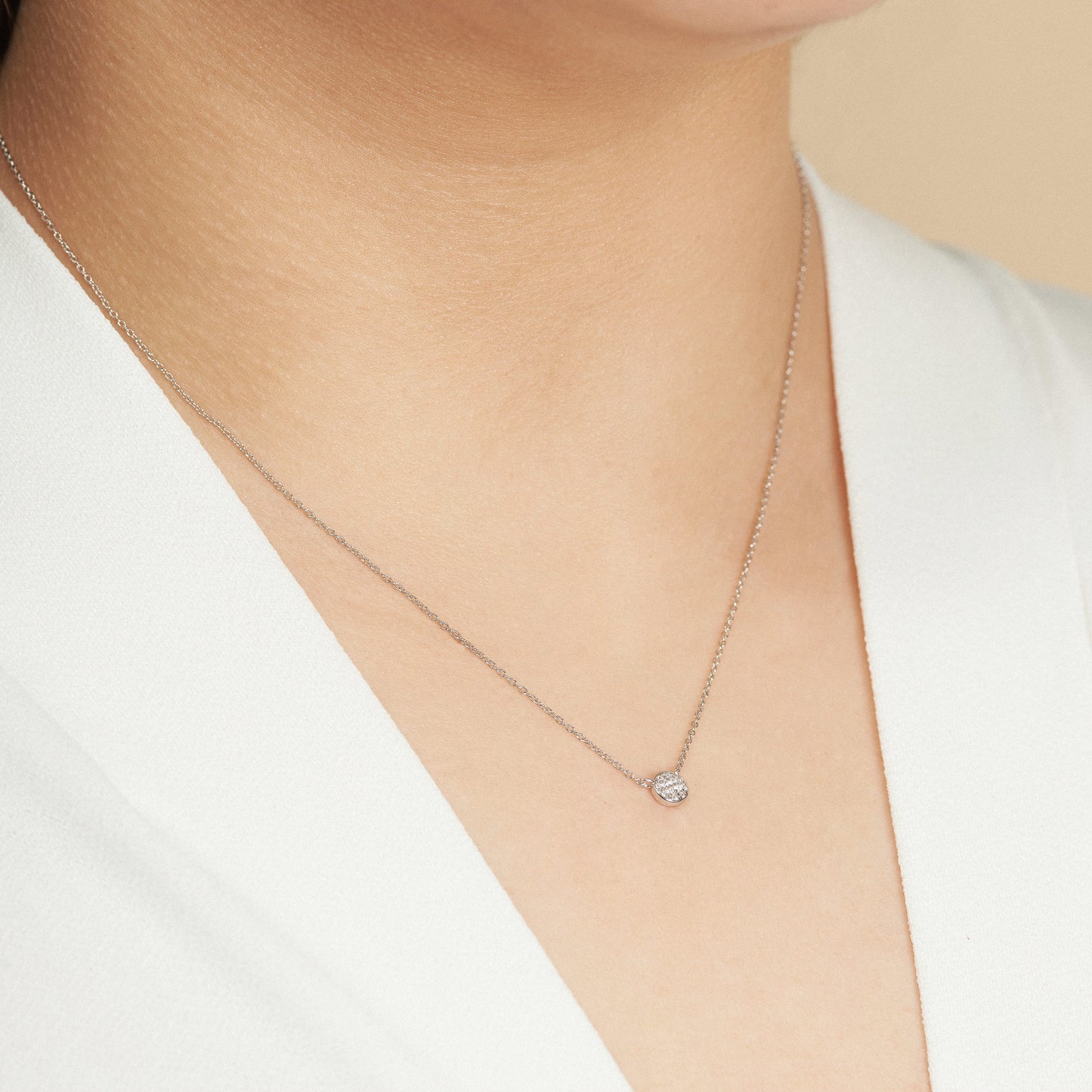 Collar Eterno Resplandor, Plata 925