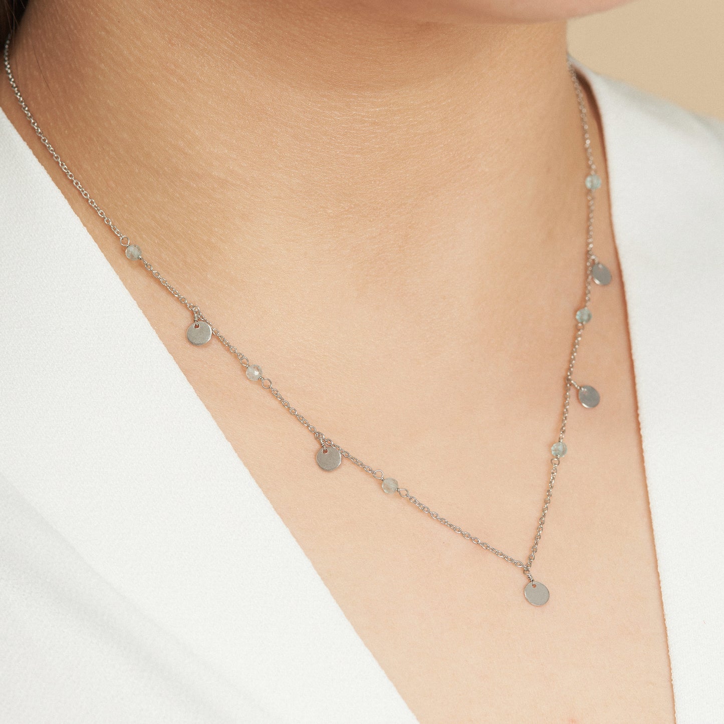 Collar Esencia Celeste, Plata 925