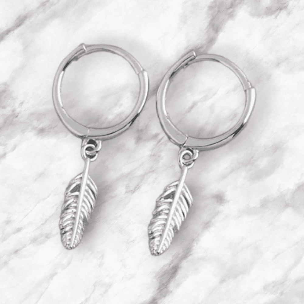 Argolla Pluma, plata 925