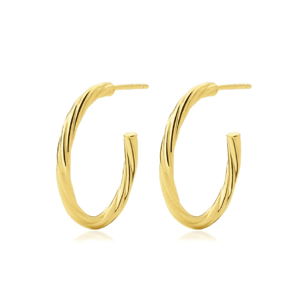 Argolla Viento Dorado, bañada en oro 18K