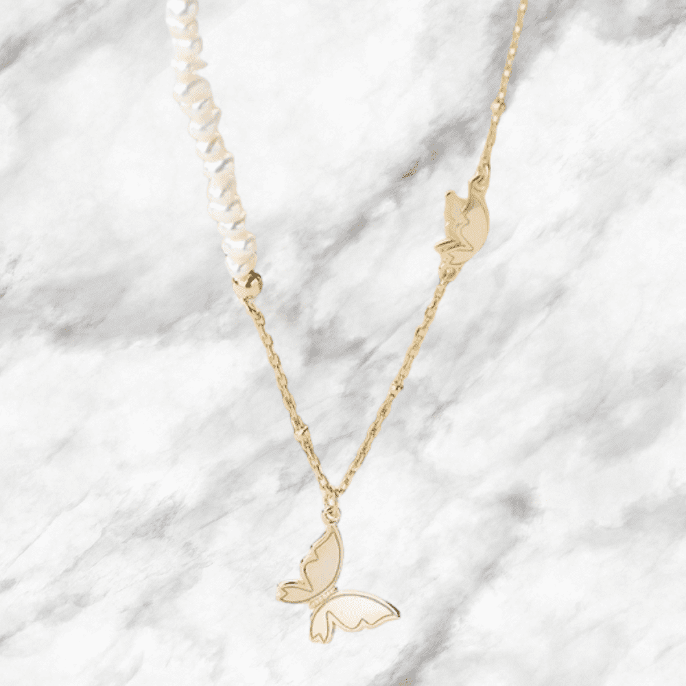 Collar Alma Libre, bañada en oro 18K