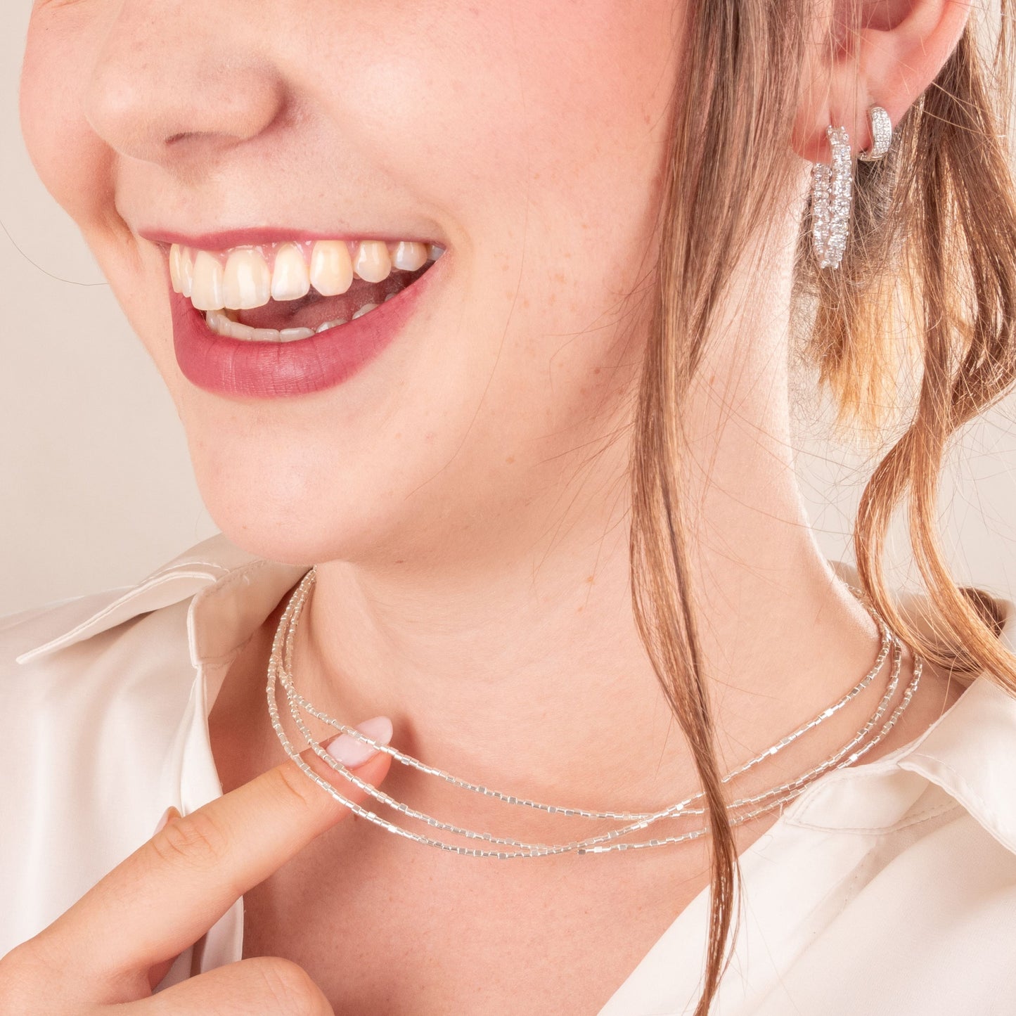 Collar Infinitas Posibilidades, Plata 925